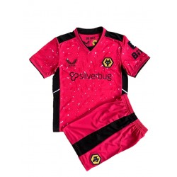 Camisola Wolverhampton Wanderers Guarda-redes Criança Equipamento Segundo 2021-2022 Manga Curta